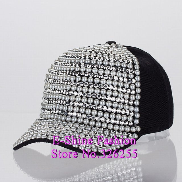 Wholesale new fashion Bling Luxury Rhinestone crystal Pearl