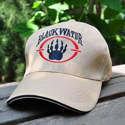 HAN WILD American Blackwater Hats Mens Baseball Caps Closed Snapback Outdoor Travel Hiking Baseball Cap Military Black Army Cap
