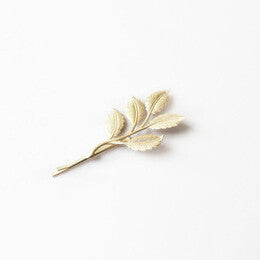 New Hair Jewelry Maple Leaf Hairpins Gold Silver Hairpin Acessorios Para Cabelo Women