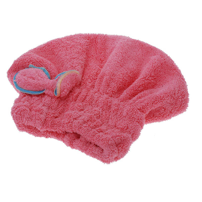 Womens Girls Lady's Magic Quick Dry Bath Hair Drying Towel Head Wrap