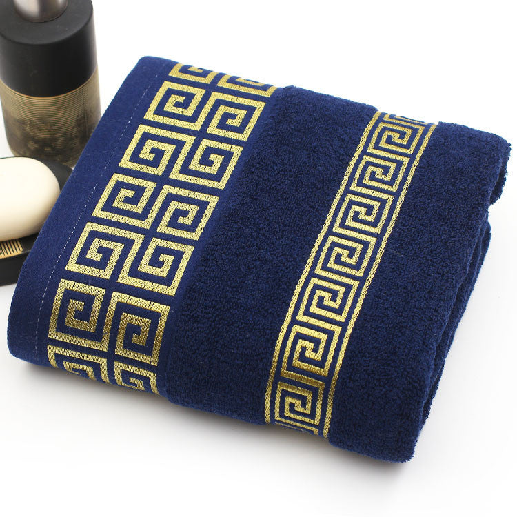 2016 gift Free shipping luxury men face towel 32*72cm linge de toilette super