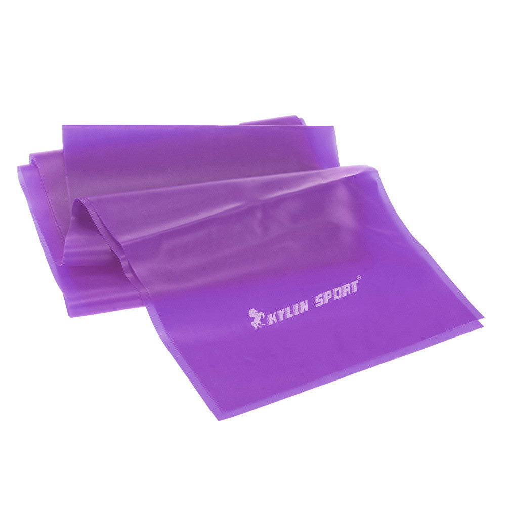 1.5m Yoga Pilates Stretch Resistance Band Exercise Fitness Band Training Elastic Exercise Fitness Rubber 150cm High Quality - Shopy Max