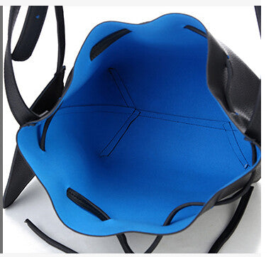 Free shipping Fashion 2016 candy color fashion all-match bucket bag - Shopy Max