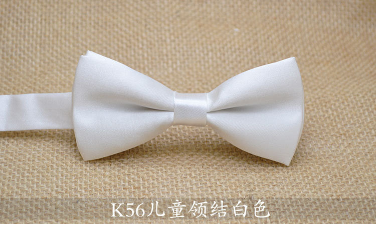 Upscale Solid Bow Tie For Boys&Girls Popular Children Polyester Bowknot Bowtie Brand