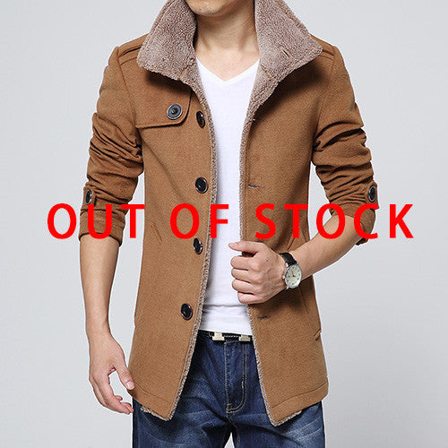 Men Winter Slim Fit Jacket