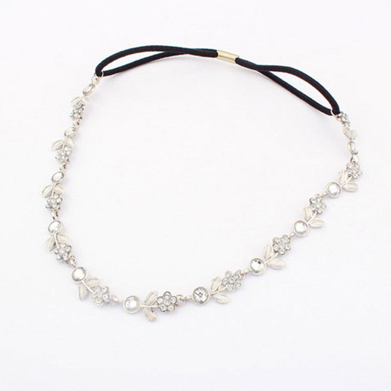 New head chain jewelry bijoux cheveux Brand design crystal metal wedding hair accessories fashion