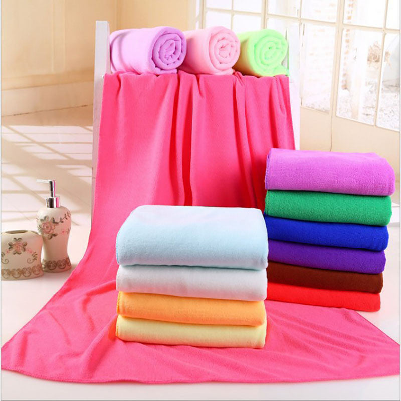 2016 Absorbent Microfiber Bath Beach Towel Drying Washcloth Swimwear - Shopy Max