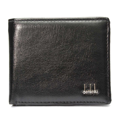 NEW Good Quality Burse Leather Brand Wallet Men Wallets Multifunctional Short Design Man Purse Card Holder 22cmx9.5cm