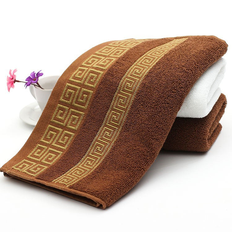 Wholesale 3pc/set super soft 100% cotton Embroidered towel set high