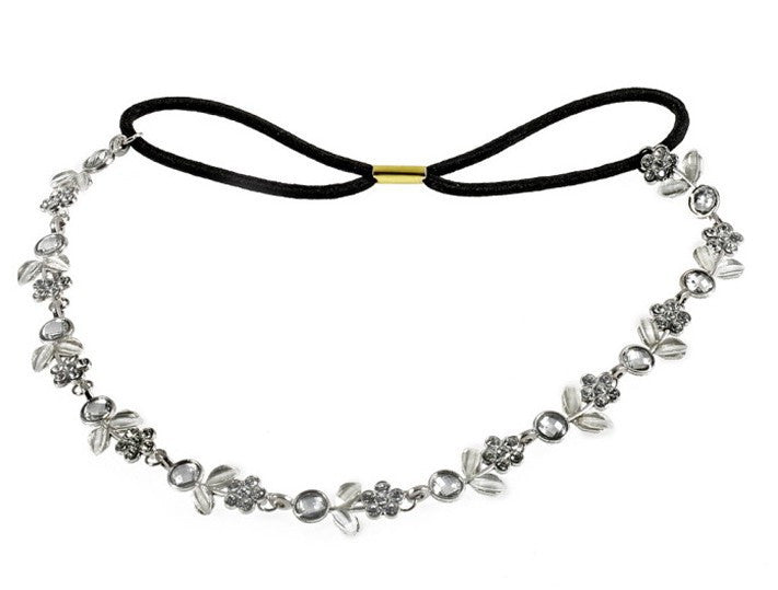 Romantic "My Love From The Star" Women Metal Rhinestone Hair Chain Jewelry Headband Head Wedding - Shopy Max