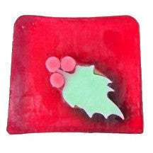 Christmas Holly Leaf Soap - 1,5kg Loaf