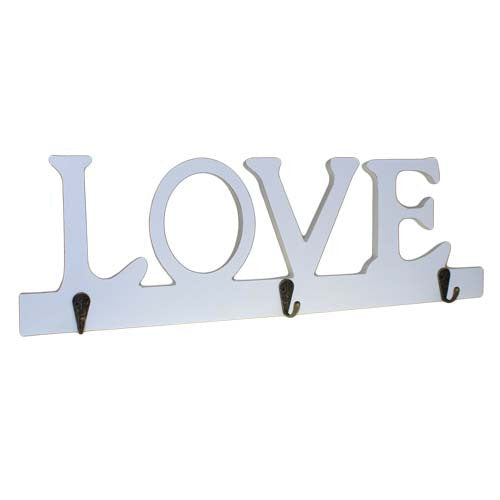 Wooden Coat Hanger - LOVE