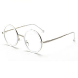 2021 Retro Frame Round Eyeglass Frames Classic New Vintage Optical Glasses Men Women Glasses Clear Lens accessories transparent