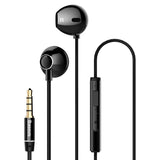 Baseus Wired Earphone In Ear Headset With Mic Stereo Bass Sound 3.5mm