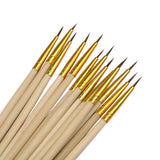 100Pcs/Set Fine Hand-painted Thin Hook Line Pen Multicolor