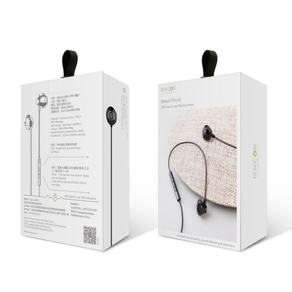 Baseus Wired Earphone In Ear Headset With Mic Stereo Bass Sound 3.5mm