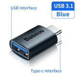 Baseus USB C Adapter OTG Type C to USB  Adapter Type-C OTG Adapter Cable