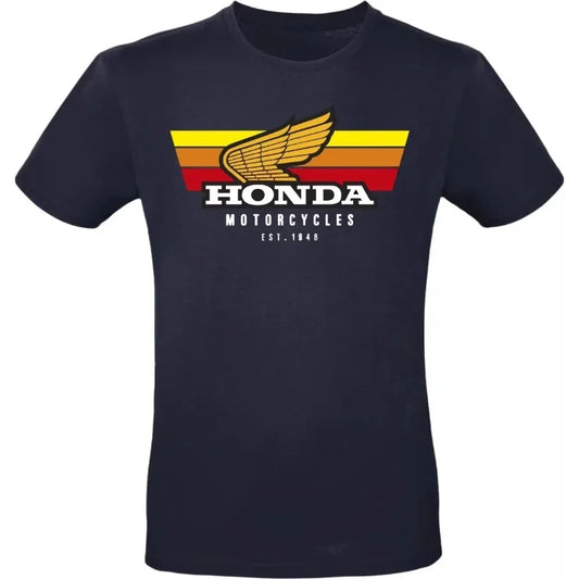 Motorcyclist Vintage Style Pattern Scooter T-Shirt Men's and Women's Casual