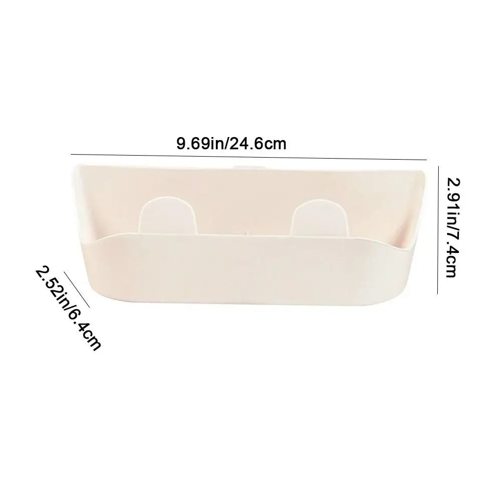 Simple Plastic Slippers Rack Self Adhesive Wall Mounted Shoes Hanger Space Saving Shoe Drying Rack Bathroom