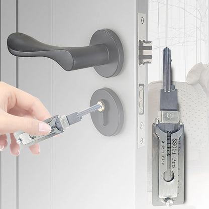 Stainless Steel Precision Tool SS001 Pro O-Ring Pickup Kit – Hook Tool Maintenance & Repair Set | Key Decoder for Straight Groove