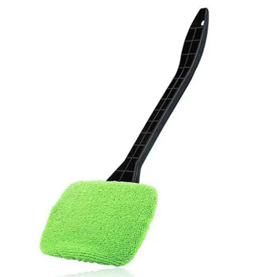 Car Window Cleaner Brush Kit – Long Handle Windshield & Interior Auto Glass Cleaning Tool | Car Accessories