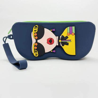 Available Fashion Glasses Case Storage Bag Portable With Anti-Drop