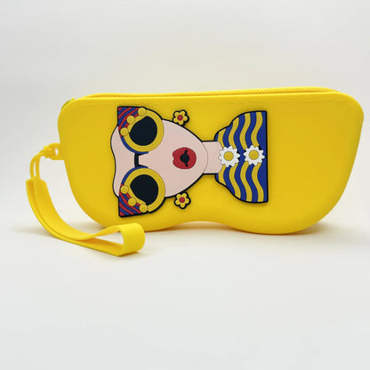 Available Fashion Glasses Case Storage Bag Portable With Anti-Drop