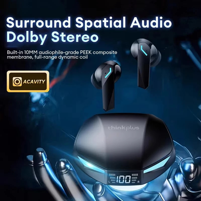 NXT53 Bluetooth 5.4 Wireless Earphones | LED Display & Hi-Fi Sound