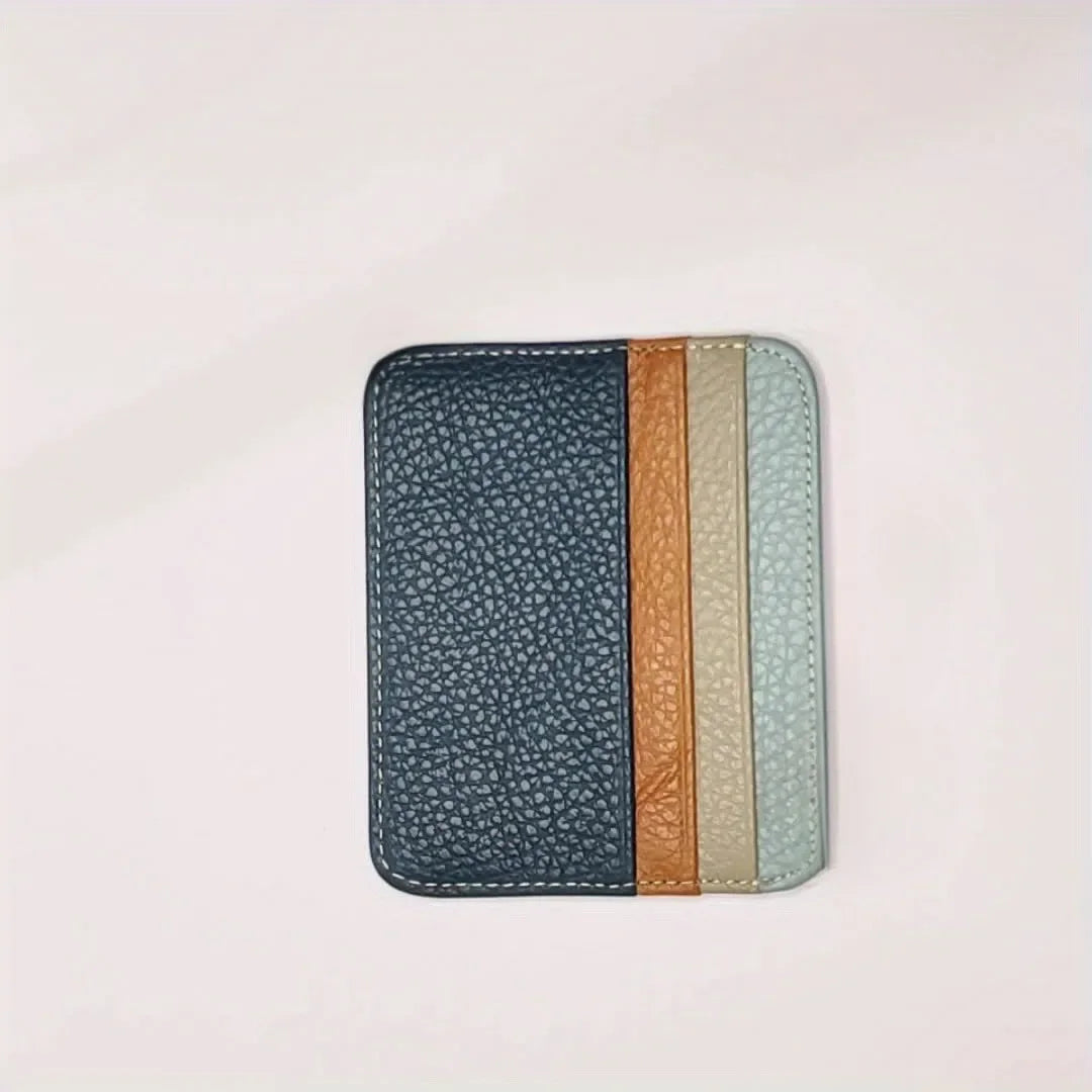 Ultra-thin Credit Card Holder, Wallet, Small Business Card Holder, with 6 Card Slots