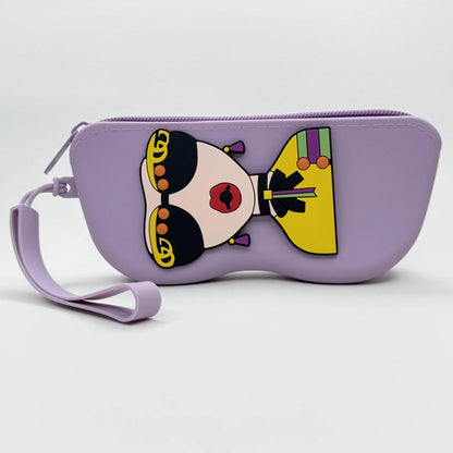 Available Fashion Glasses Case Storage Bag Portable With Anti-Drop