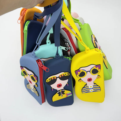 Available Fashion Glasses Case Storage Bag Portable With Anti-Drop