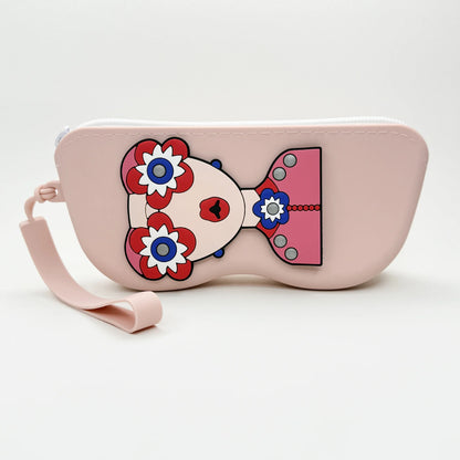 Available Fashion Glasses Case Storage Bag Portable With Anti-Drop