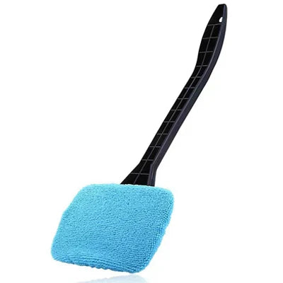 Car Window Cleaner Brush Kit – Long Handle Windshield & Interior Auto Glass Cleaning Tool | Car Accessories