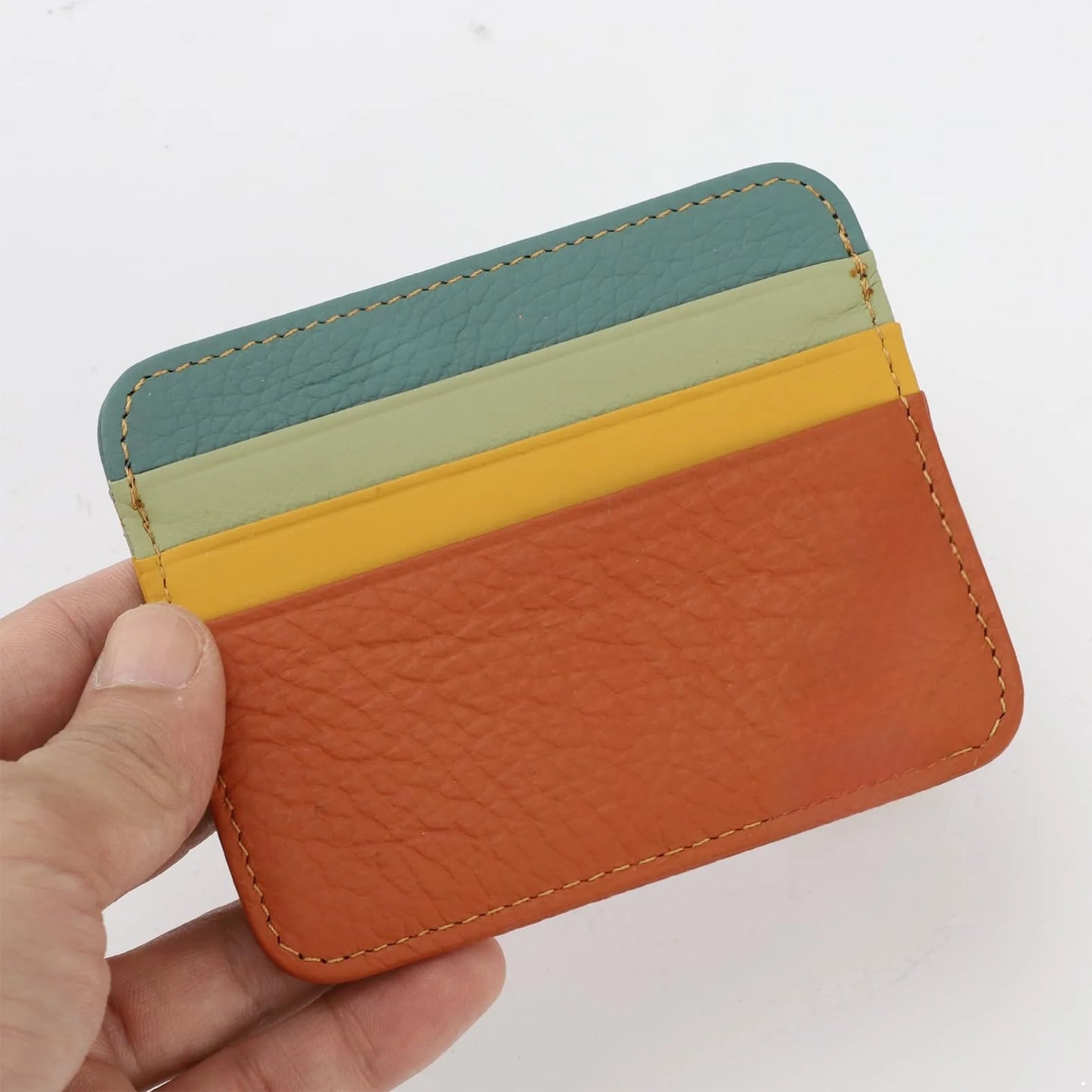 Ultra-thin Credit Card Holder, Wallet, Small Business Card Holder, with 6 Card Slots