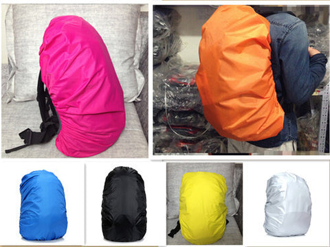 1 Pc Waterproof Travel Camping Hiking Backpack Trolley Luggage Bag Dust Rain Cover 6 Colors H3059