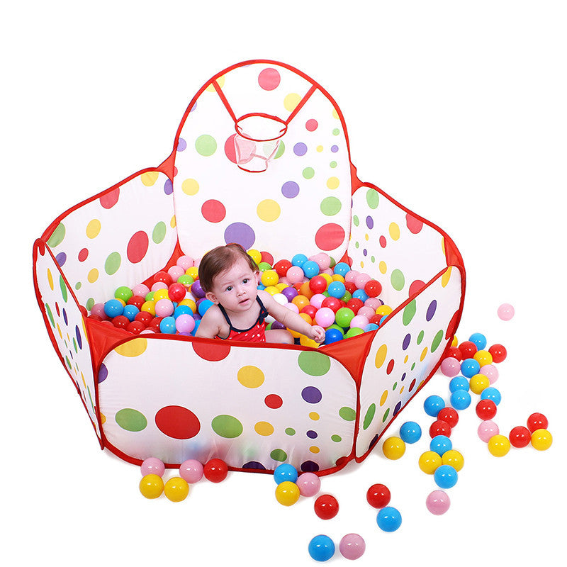 150cm Kid Safe Portable Outdoor Indoor Fun Tent Safety Playpen Toy Tent House Hut Ball Pool Baby Play Yard Tienda Corralito - Shopy Max