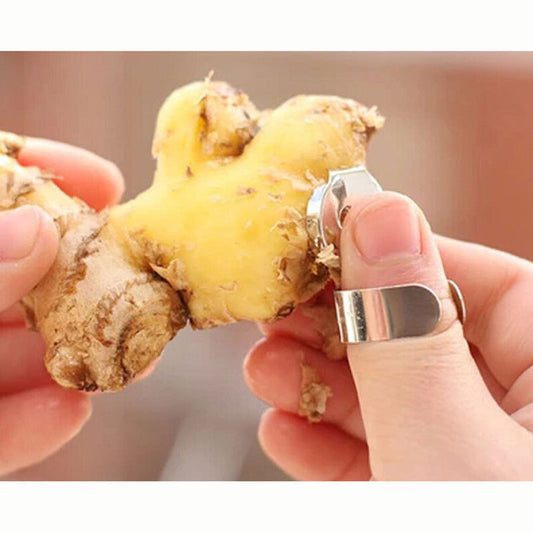 Hygien Garlic Chestnut Peeler Slicer Finger Hand Protector Kitchen Peeling Tools - Shopy Max