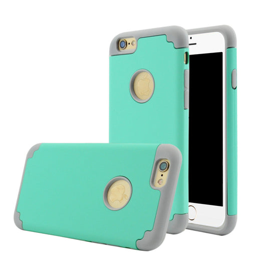 Brand Shockproof 2 in 1 Silicon + PC Cover Mobile Phone Accessories Hybird
