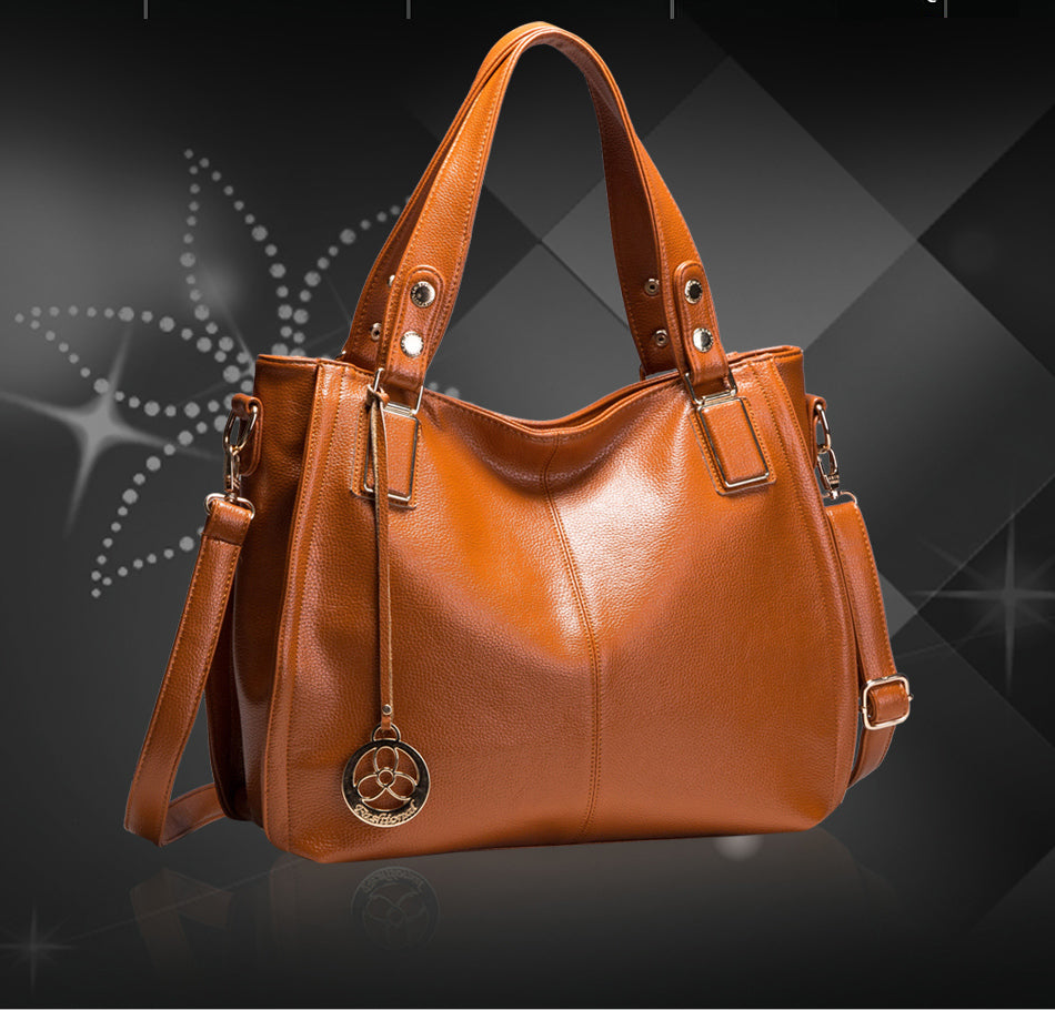 2020 Genuine Leather Bag Fashion Women Handbags Office Ladies Shoulder Designer Luxury Female Messenger Hand bags for women X21