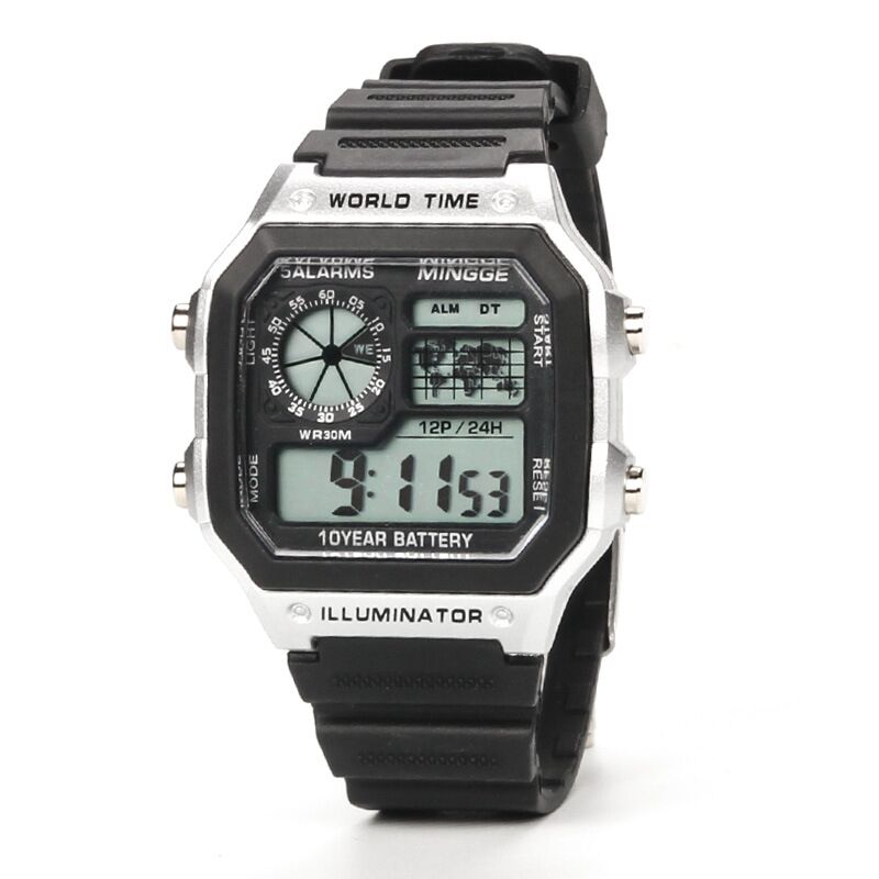 2021 new Military Digital Watches Men Sports Luminous Chronograph Waterproof