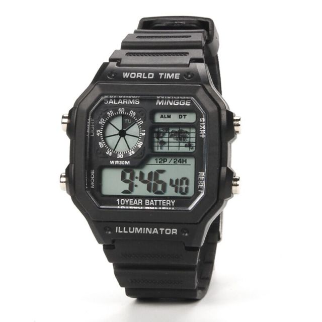 2021 new Military Digital Watches Men Sports Luminous Chronograph Waterproof