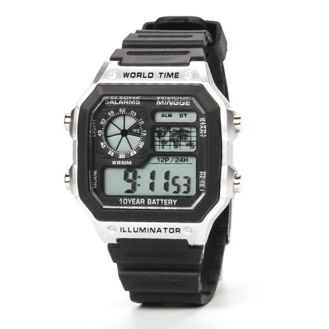 2021 new Military Digital Watches Men Sports Luminous Chronograph Waterproof