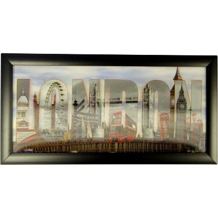 Iconic 3D 23x50cm - London - Shopy Max