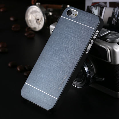 4 4s Deluxe Aluminum Metal Brush Case For iphone 4 4S Mobile Phone Back