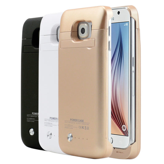 Case For Samsung Galaxy S6 USB Charger Bank Cover Powerbank External Battery Portable - Shopy Max