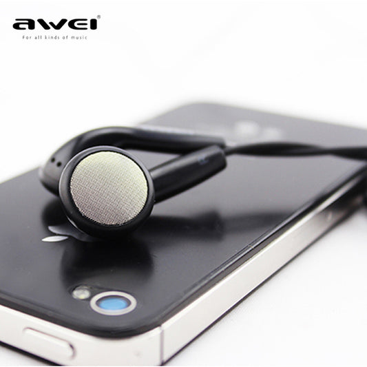 Awei ES10 Genuine High Performance Noise Isolation Precise Bass Earphone Headphone for Samsung HTC HTC - Shopy Max
