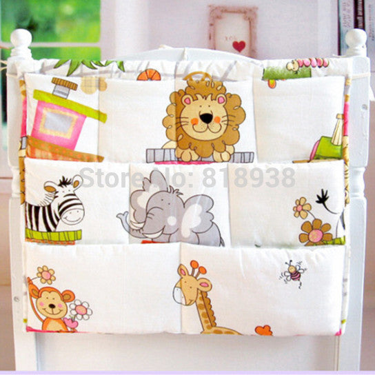 Baby bed bag baby diaper bottle bags toy bags storage baby bedding set crib cot nappy changing bag Bed Diapers - Shopy Max