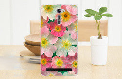 Beatiful Rose Peony Flowers Battery Housing Back Skin Shell Painted Cell Phone Case
