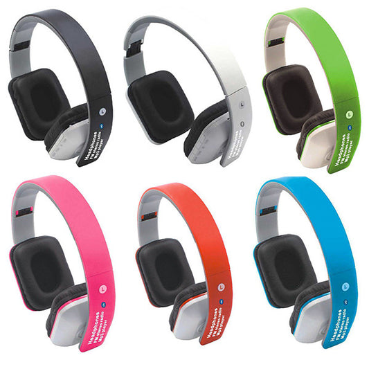 Bluetooth Wireless Stereo High Fidelity Surround Sound Noise Canceling Headphone Headset With Mic Support to TF Card ,FM Radio.