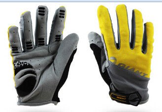 Brand Silicone  GEL Full Finger Men Winter Warm Cycling Gloves Slip for mtb